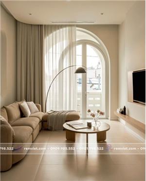 Rèm cửa vải một lớp MC005